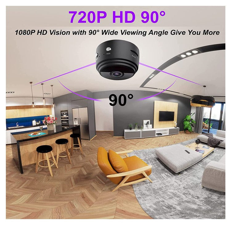 Mini Camara Espia Wifi Visión Nocturna